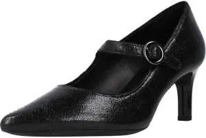 Geox Women's D Bibbiana E Suede Black Pump