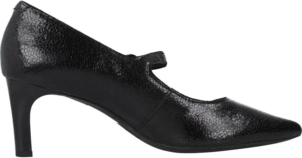 Geox Women's D Bibbiana E Suede Black Pump