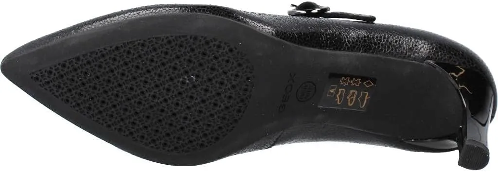 Geox Women's D Bibbiana E Suede Black Pump