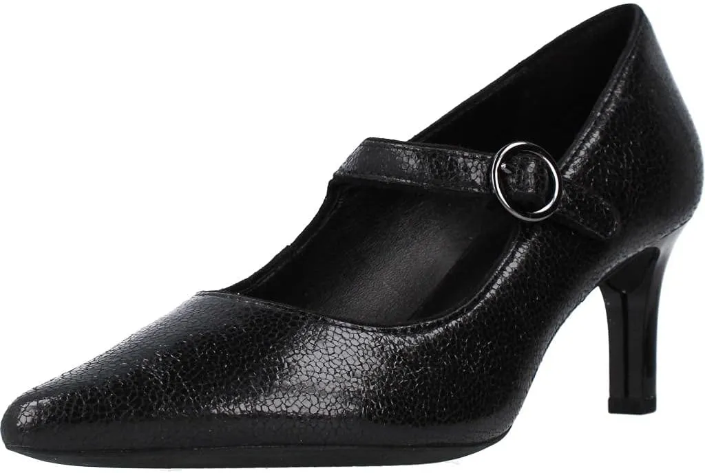 Geox Women's D Bibbiana E Suede Black Pump