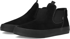 Globe Men's Dover Skate Shoe, Black Suede/Gillette, 9.5
