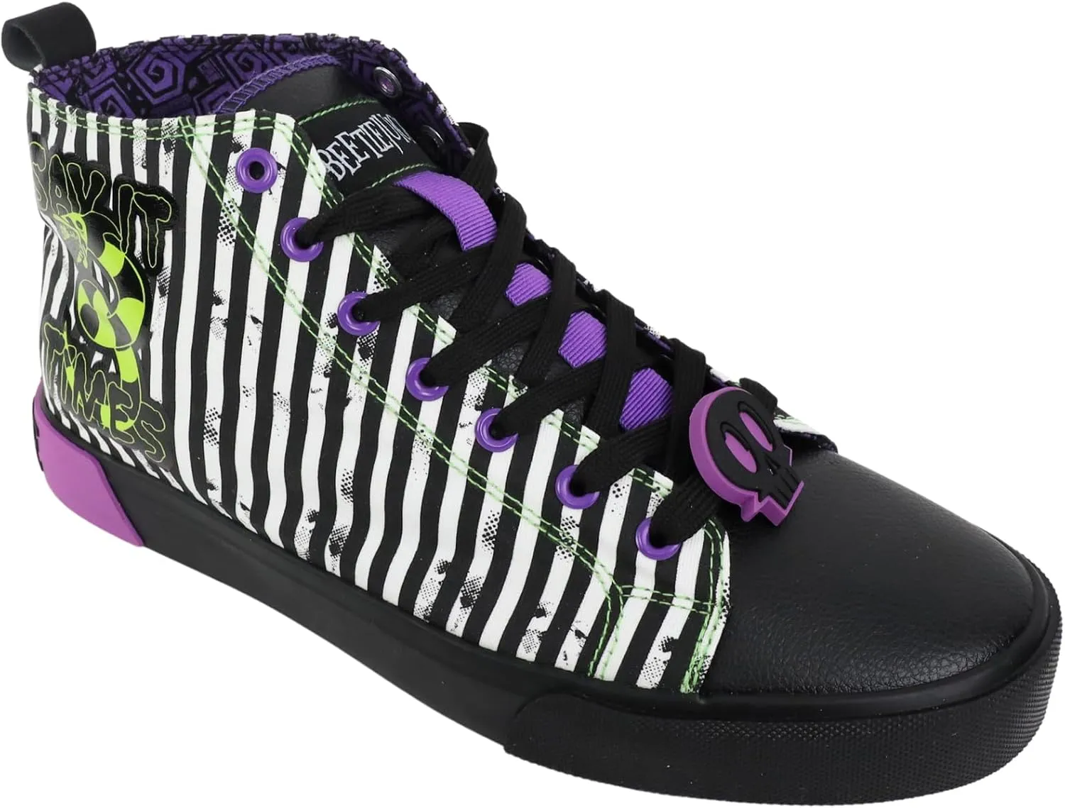 Ground Up Beetlejuice Mens High Top Sneaker