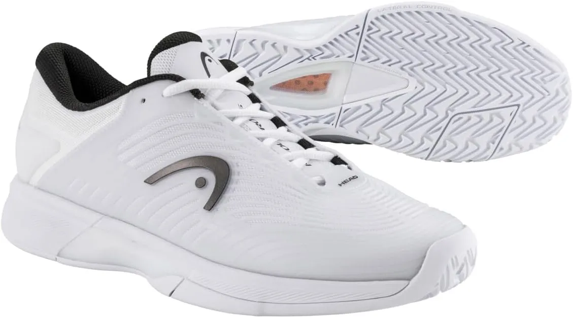 HEAD Revolt Pro 4.5 Men's Tennis Shoes, Banana/Black, (Size)