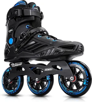 Inline Skates, 3 Wheels 110mm Roller Skates Blades for Adult Women Men, Professional Outdoor Fitness Inline Speed Skates for Unisex