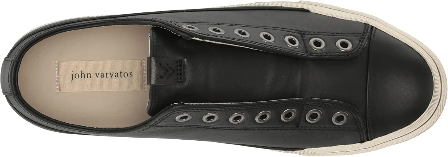 JOHN VARVATOS Men's Vulc Laceless Low Top Sneaker