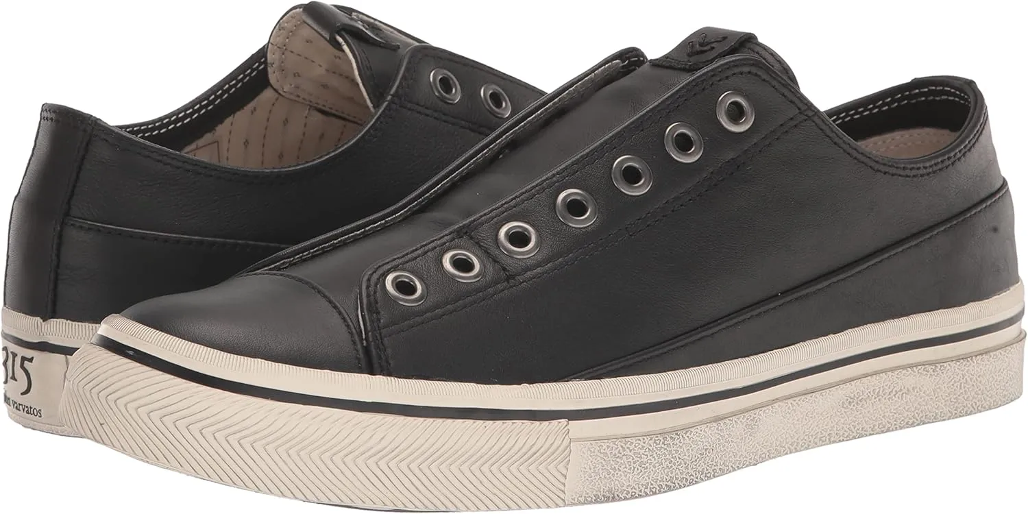 JOHN VARVATOS Men's Vulc Laceless Low Top Sneaker