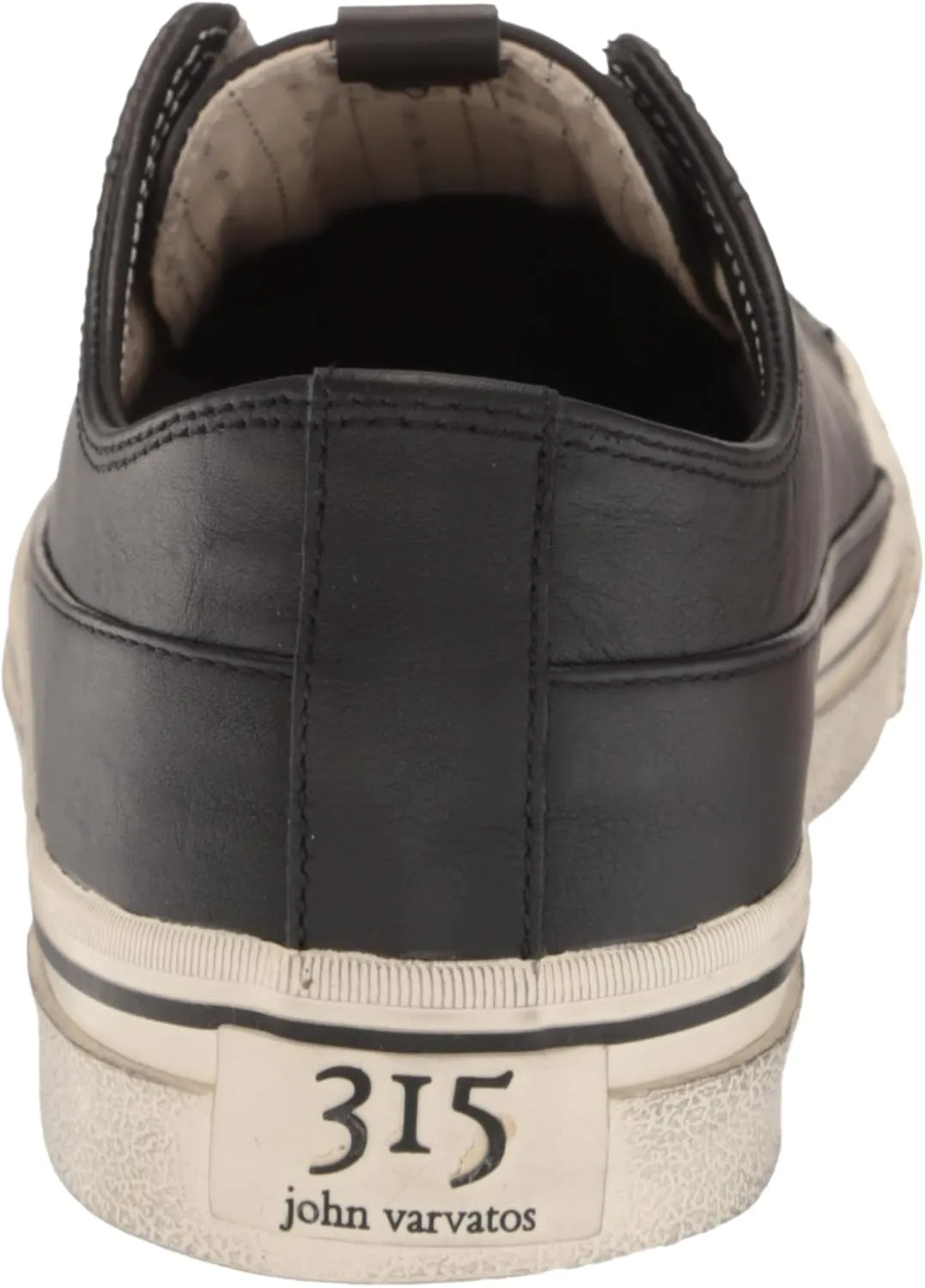 JOHN VARVATOS Men's Vulc Laceless Low Top Sneaker