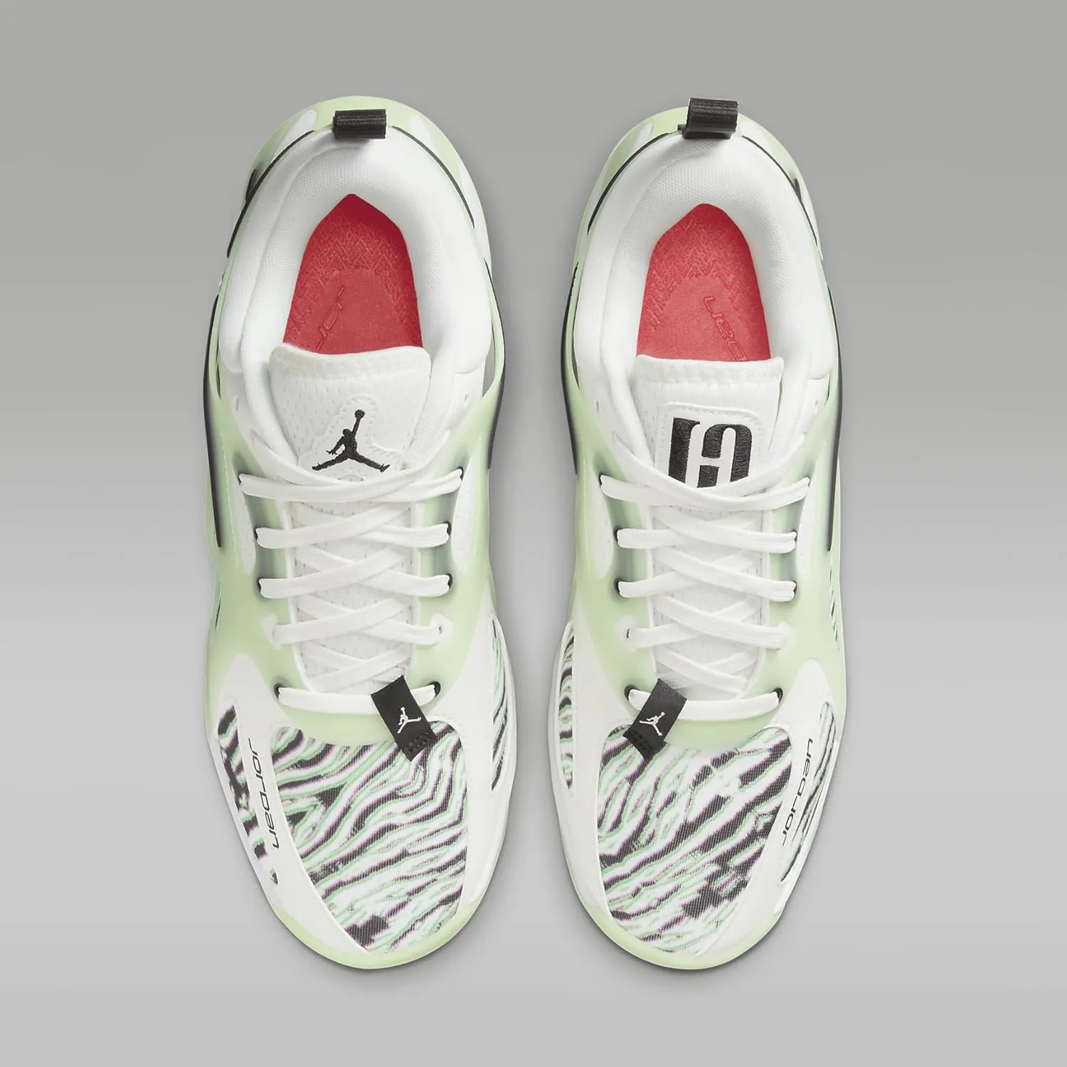 Jordan Heir Women's Basketball Shoes (FZ2471-100, Sail/Vapor Green/Black)
