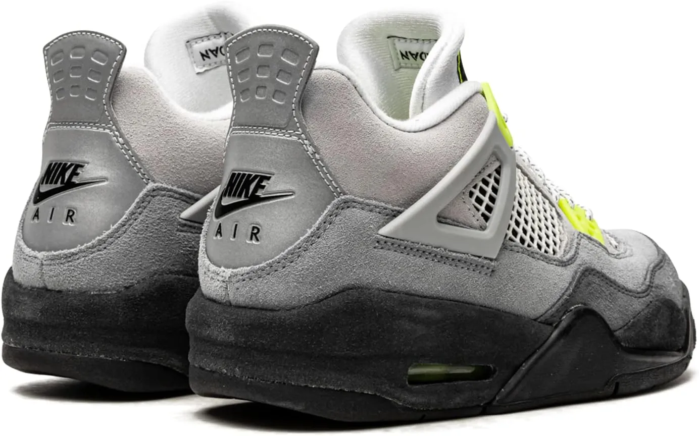 Jordan Youth Air Jordan 4 Retro GS CT5343 007 Neon - Size