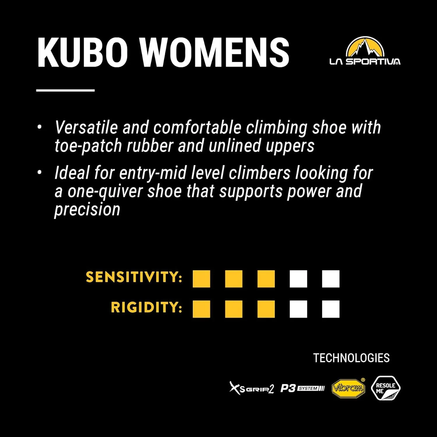 La Sportiva Womens Kubo Rock Climbing Shoes