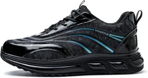 Labor Protection Shoes Men's Safety Shoes Work Shoes Steel Baotou Anti-Impact Anti-Puncture Light Breathable, Suitable for Construction, Industry
