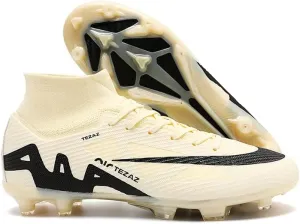 Men's Soccer Cleats Football Shoes High-Tops Non-Slip Spikes Indoor Outdoor Firm Ground Turf Sports Athletic Combat Boots Shoes Size 4.5-12