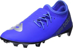 New Balance Unisex Furon V7 Dispatch FG Soccer Shoe, Bright Lapis/Black/Silver, 9.5 US Men