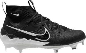 Nike Alpha Huarache NXT DJ6517-001 Black-White Men's Metal Baseball Cleats 11 US