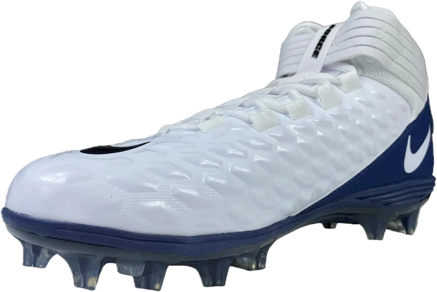 Nike Force Savage Pro BV3969-100 White-Orange-Black Men's Football Cleats