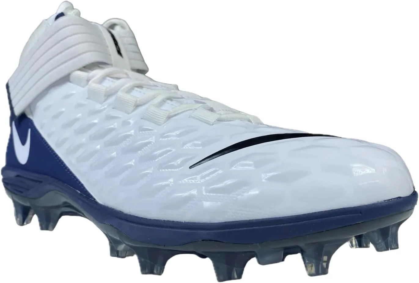 Nike Force Savage Pro BV3969-100 White-Orange-Black Men's Football Cleats