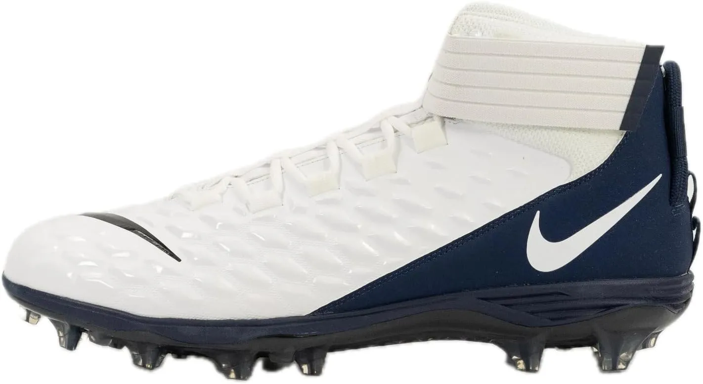 Nike Force Savage Pro BV3969-100 White-Orange-Black Men's Football Cleats