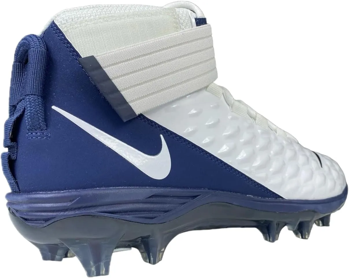 Nike Force Savage Pro BV3969-100 White-Orange-Black Men's Football Cleats
