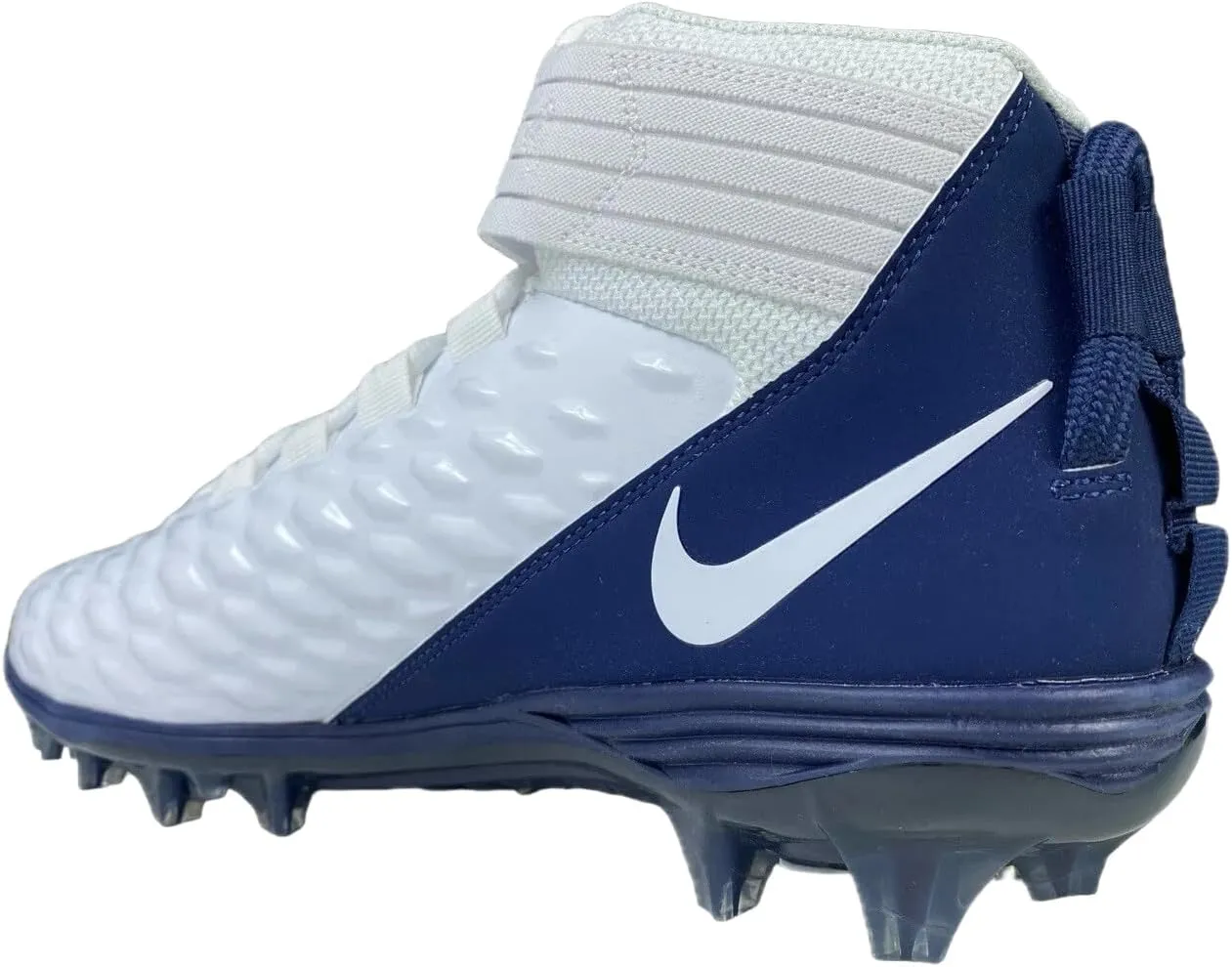 Nike Force Savage Pro BV3969-100 White-Orange-Black Men's Football Cleats