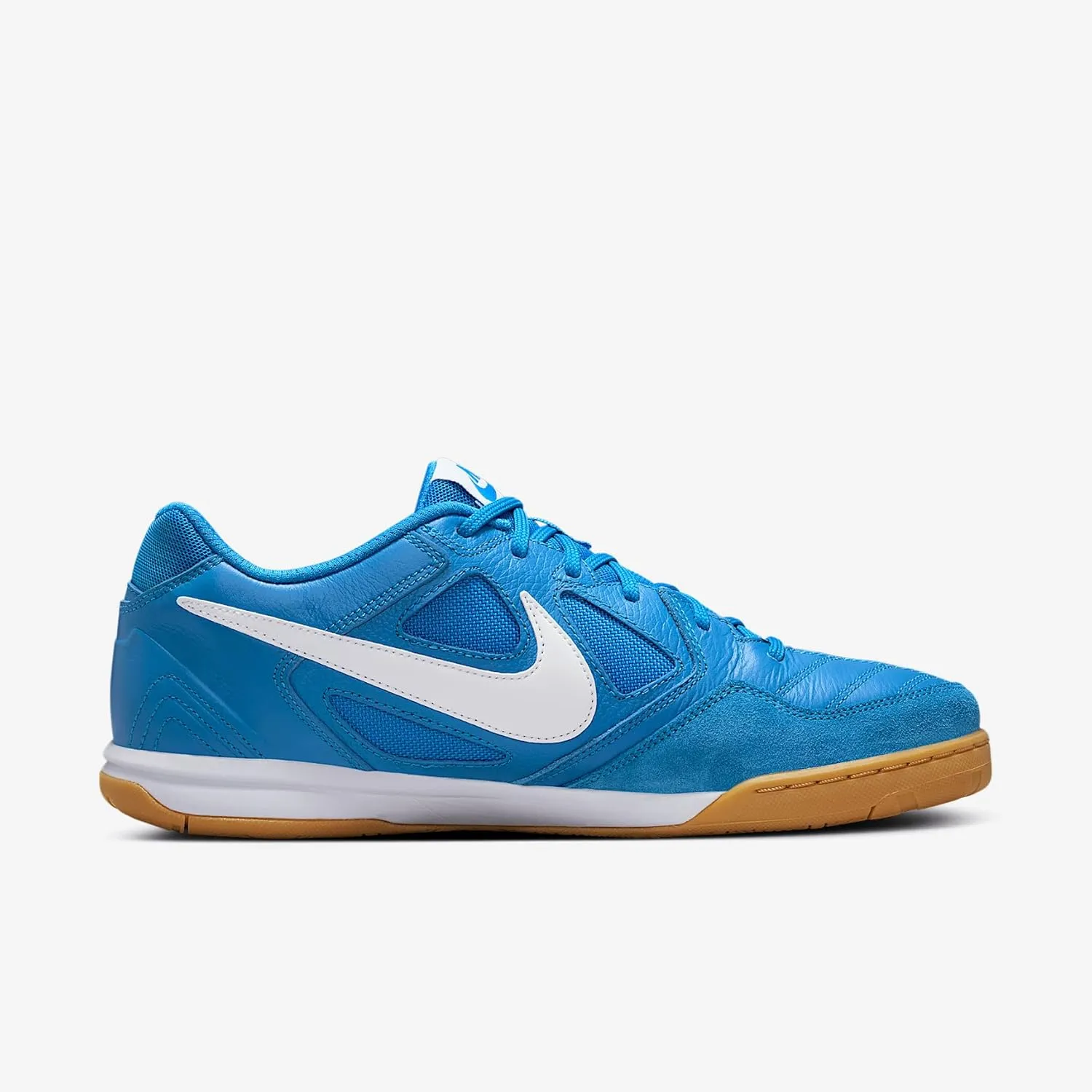 Nike Gato Men's Shoes (HQ6019-400, Photo Blue/Gum Yellow/White)