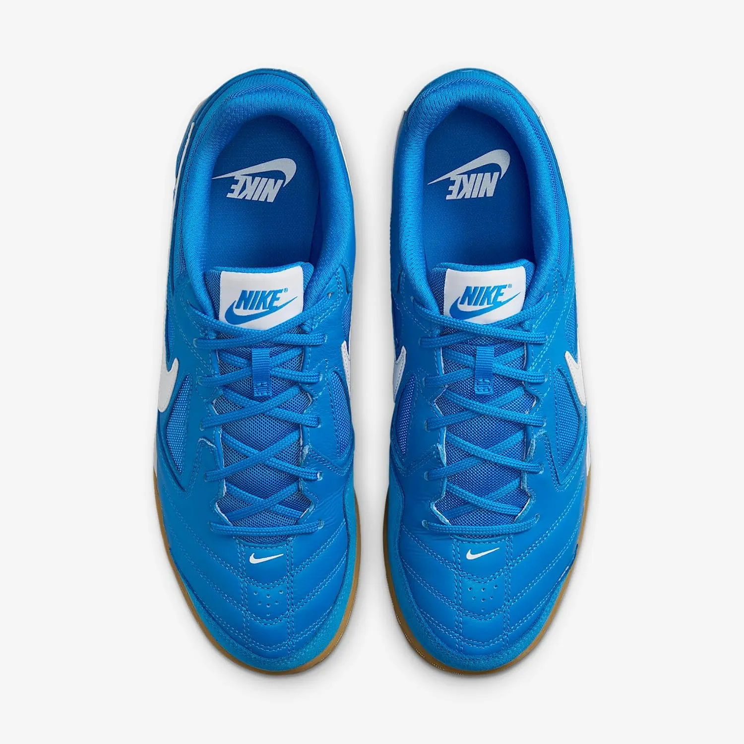 Nike Gato Men's Shoes (HQ6019-400, Photo Blue/Gum Yellow/White)