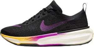 Nike Invincible 3 Women's Road Running Shoes (DR2660-006, Black/Laser Orange/Coconut Milk/Hyper Violet) Size 12