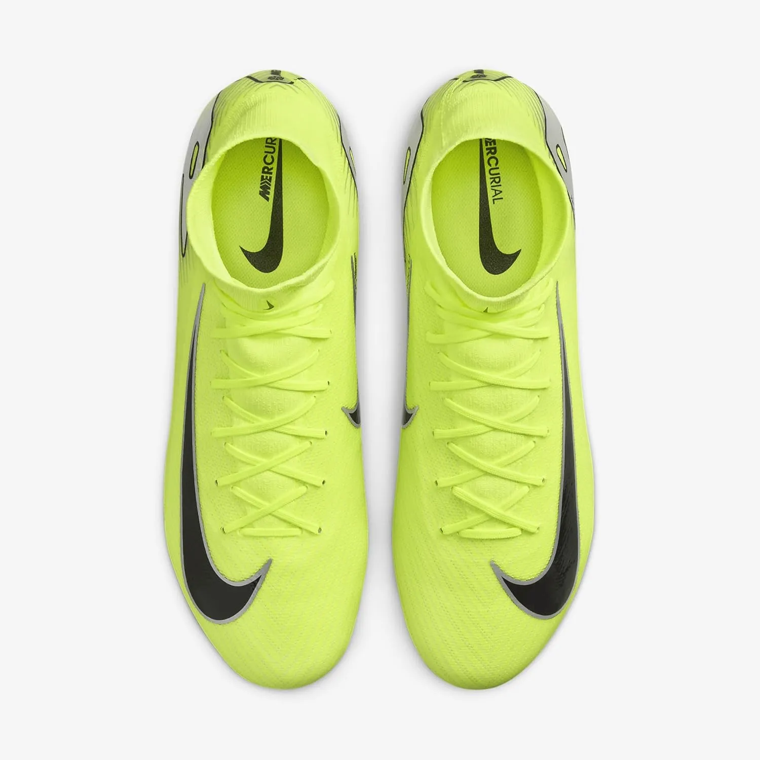 Nike Mercurial Superfly 10 Pro AG-Pro High-Top Soccer Cleats (HQ3161-700, Volt/Black)