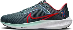 Nike Pegasus 40 Road Running Shoes (FN6816-328, Deep Jungle/Emerald Rise/Polar/Track Red) Size 13