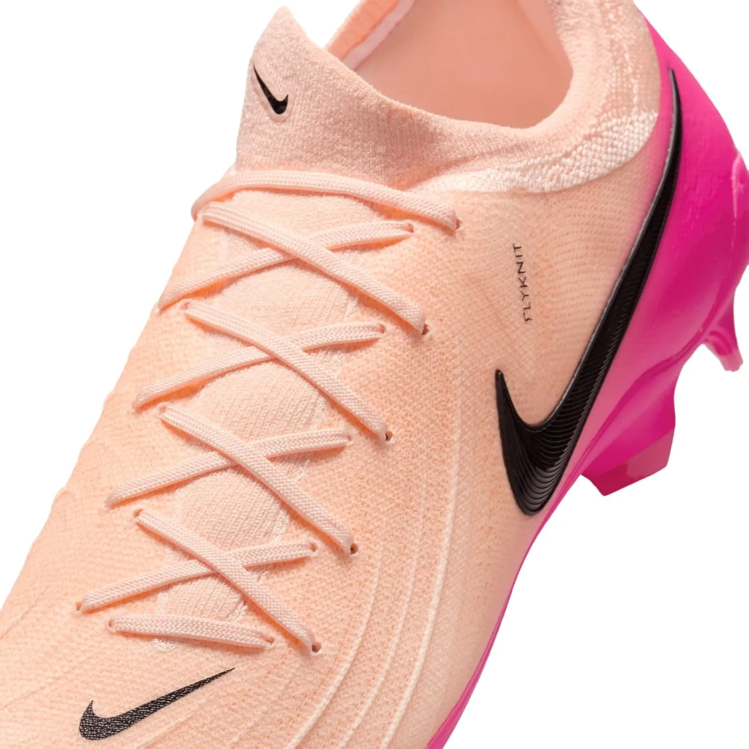 Nike Phantom GX 2 Pro FG Low-Top Soccer Cleats (FJ2563-800, Crimson Tint/Pink Blast/Black)