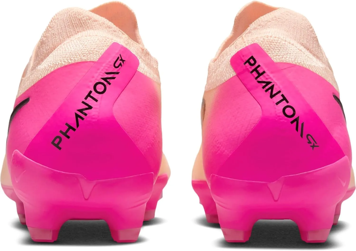 Nike Phantom GX 2 Pro FG Low-Top Soccer Cleats (FJ2563-800, Crimson Tint/Pink Blast/Black)