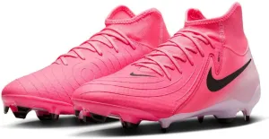 Nike Phantom Luna 2 Academy MG High-Top Soccer Cleats (FD6725-600, Sunset Pulse/Black) Size 7.5