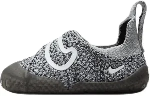 Nike Swoosh 1 Baby/Toddler Shoes (FB3244-001, Black/Wolf Grey/White) Size 5