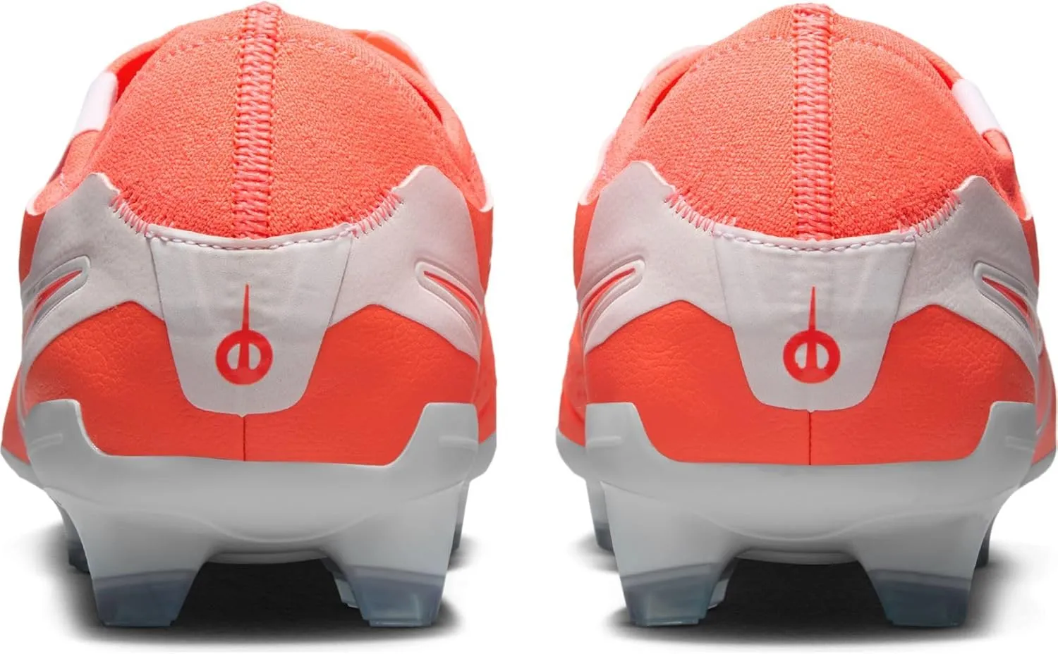 Nike Tiempo Legend 10 Pro Firm-Ground Low-Top Soccer Cleats (DV4333-800, Hot Lava/White)