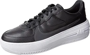 Nike Womens Air Force One Platform Sneakers, Black/Anthracite/White, 9