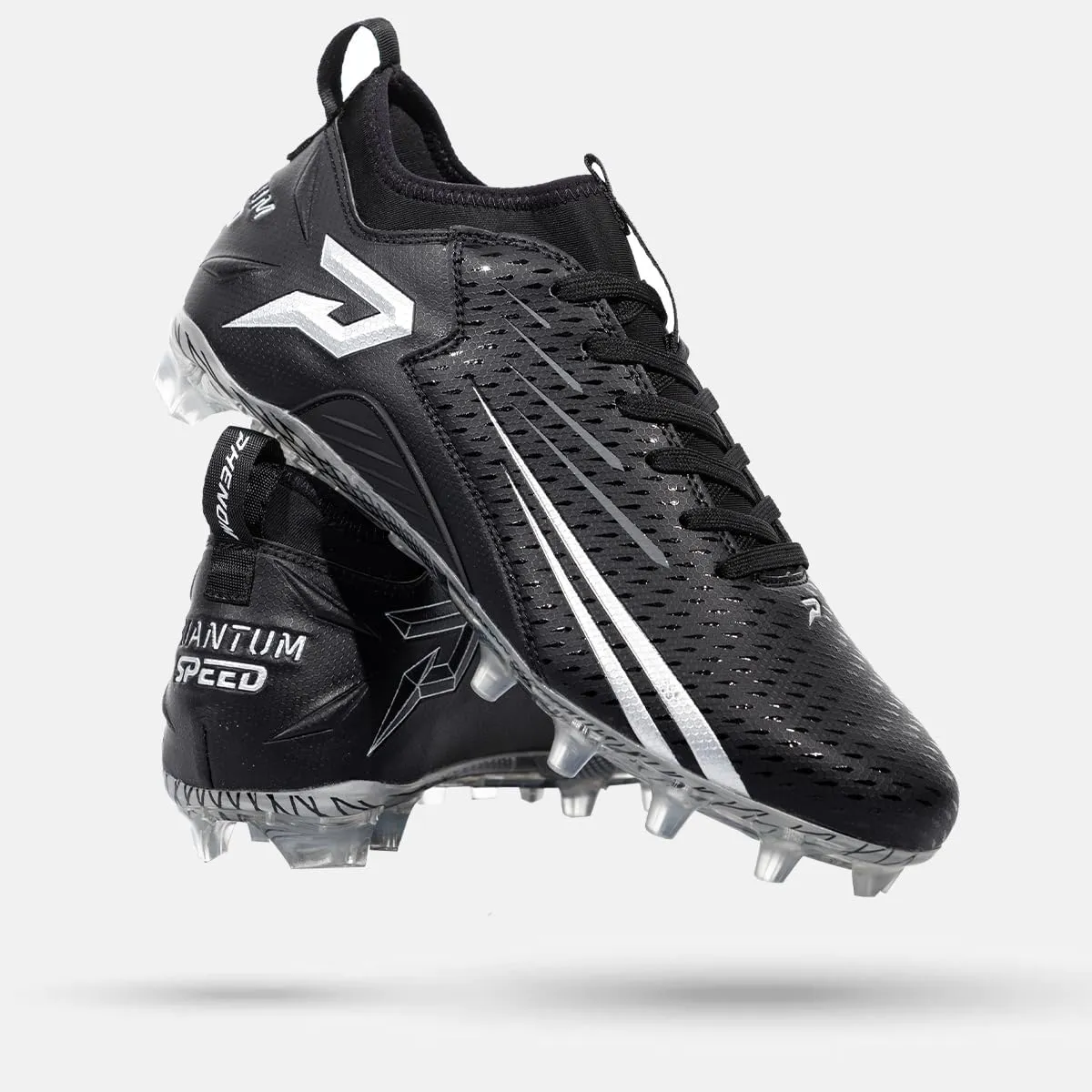 Phenom Elite Quantum Speed Football Cleats – Lightweight Speed Cleats for Men with Traction Plate – Performance Cleats for Football, Lacrosse & Rugby