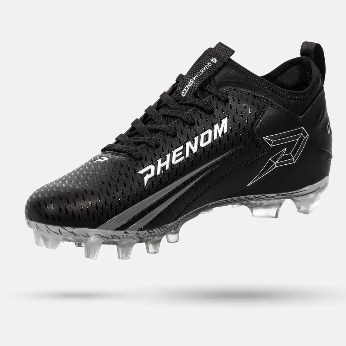 Phenom Elite Quantum Speed Football Cleats – Lightweight Speed Cleats for Men with Traction Plate – Performance Cleats for Football, Lacrosse & Rugby