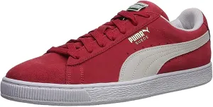 PUMA Suede Classic Sneaker,High Risk Red/White,9 M US Men's