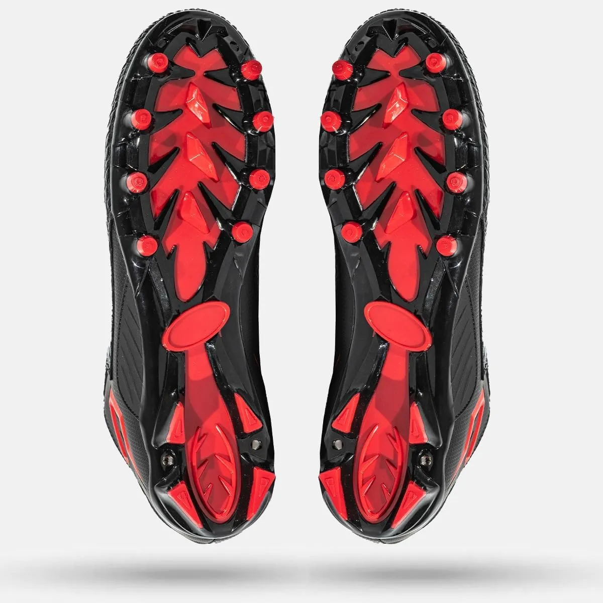 Quantum Speed: Football Cleats - Black Cobra Skin