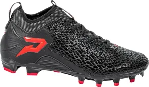 Quantum Speed: Football Cleats - Black Cobra Skin