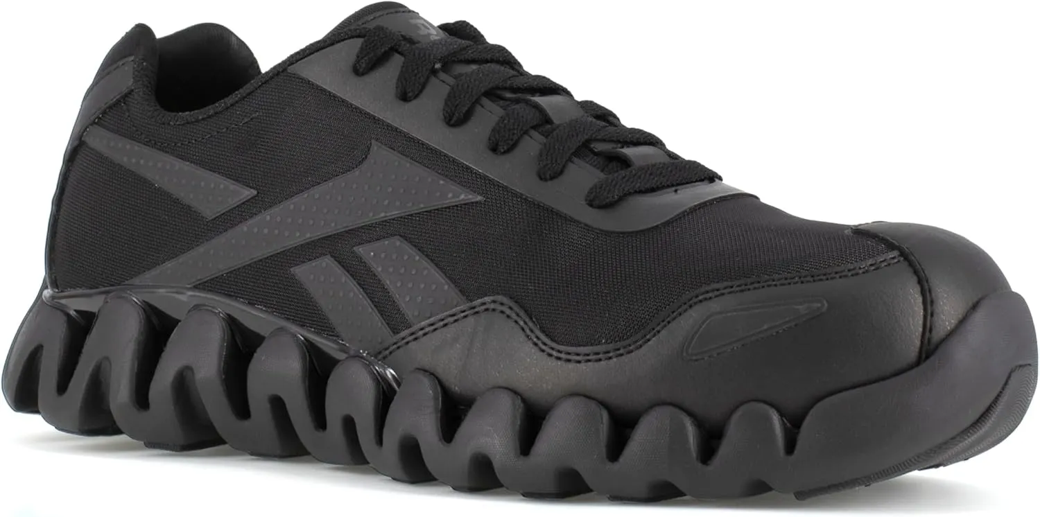 Reebok Men's Rb3019 Zig Pulse Work Safety Composite Toe Shoe Black