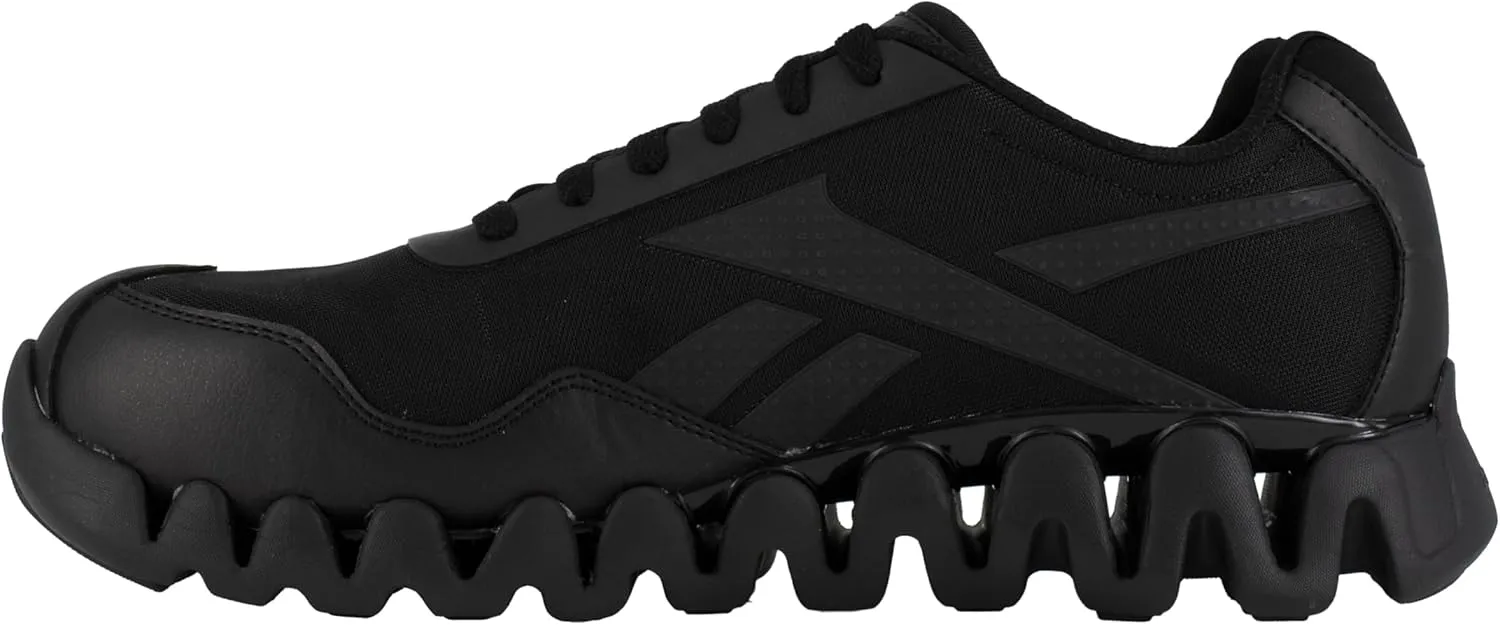 Reebok Men's Rb3019 Zig Pulse Work Safety Composite Toe Shoe Black