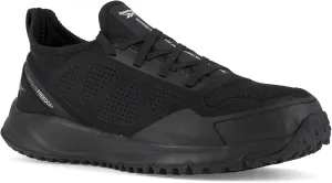 Reebok Work Men's All Terrain Safety Toe Trail Running Work Shoe, Black, 7