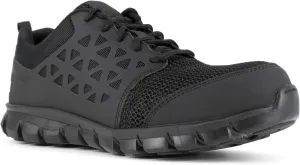 Reebok Work Men's RB409 Sublite Cushion Work Safety Athletic Composite Toe Shoe Black, 2.5