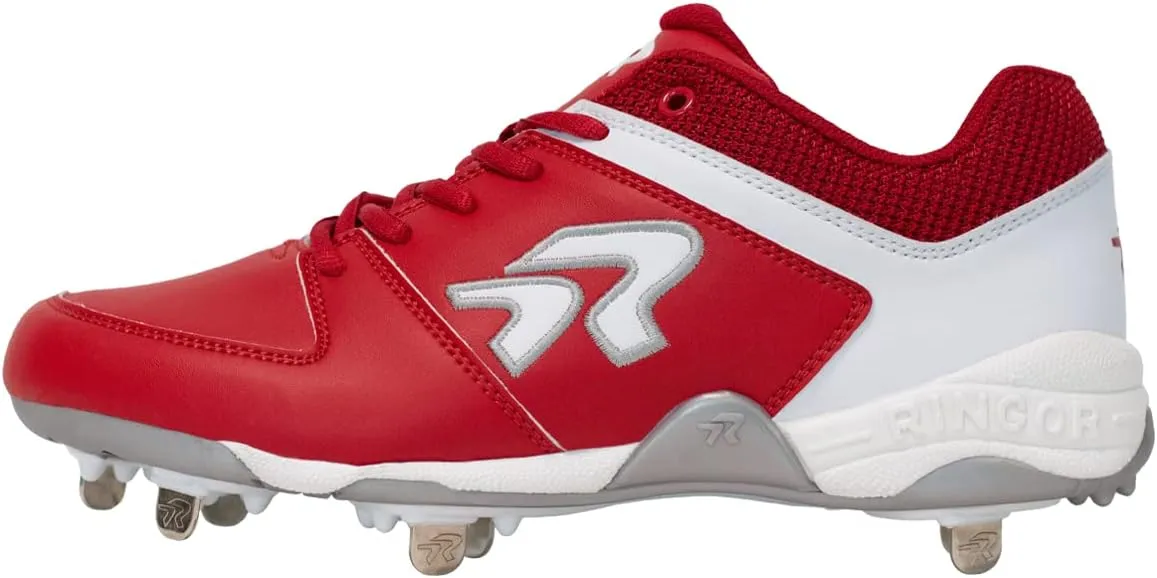 Ringor Flite Metal Softball Spikes for Women | Performance, Durability, and Superior Traction | Designed for Female Athletes