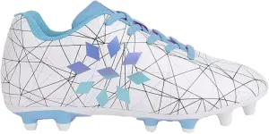 RIP IT Girls' Soccer Cleat - 2 - White/Teal