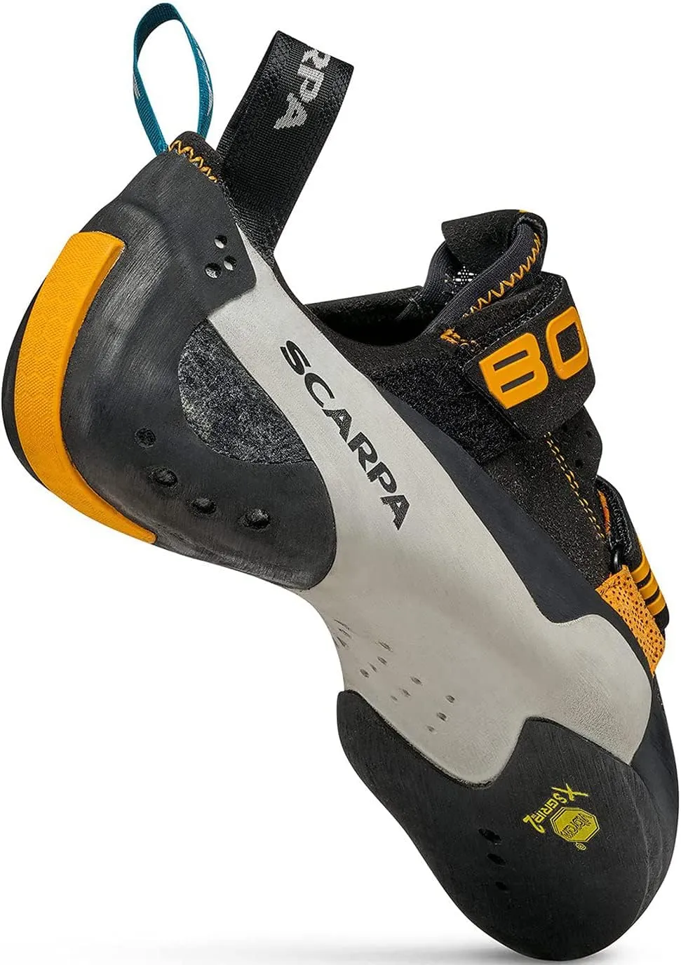 SCARPA Booster Vegan Rock Climbing Shoes for Sport Climbing and Bouldering - Specialized Performance for Sensitivity and Support