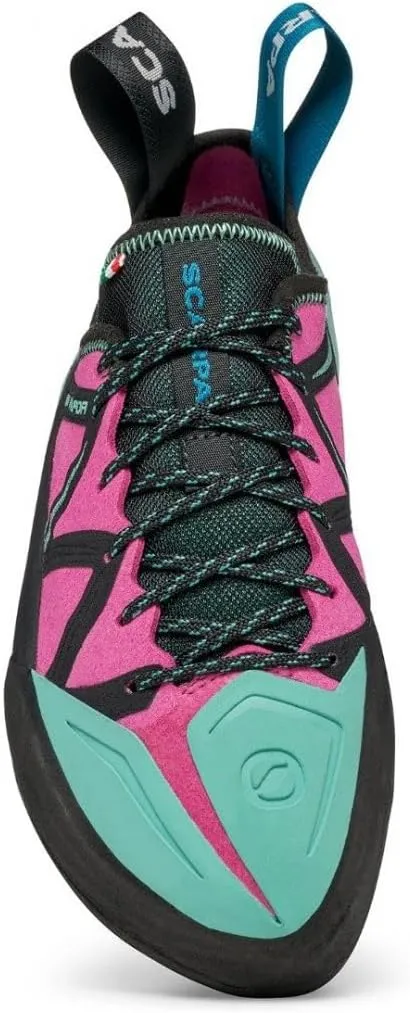 SCARPA Women's Vapor Lace Rock Climbing Shoes for Sport Climbing and Bouldering - Low-Volume, Women's Specific Fit