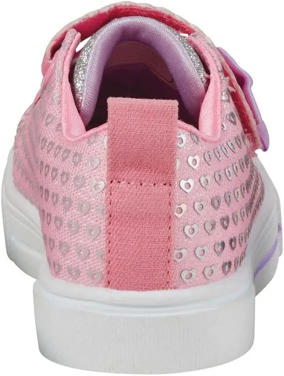 Skechers Girl's Twinkle Sparks Ice-Heather Sneaker