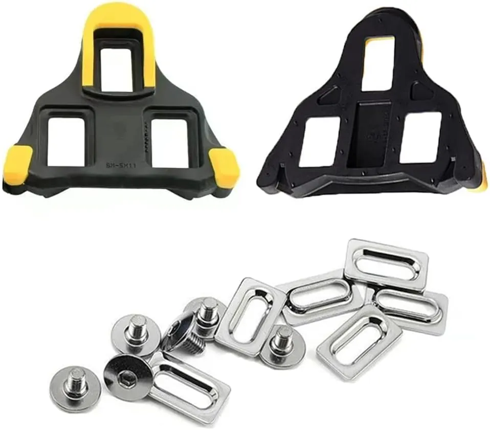 SPD SL Road Bike Pedal Cleat SM-SH10 SH11 SH12 Compatible with Shimano SPD-SL Bike Cleats Shoes Pedal Cycling Cleats Speed System