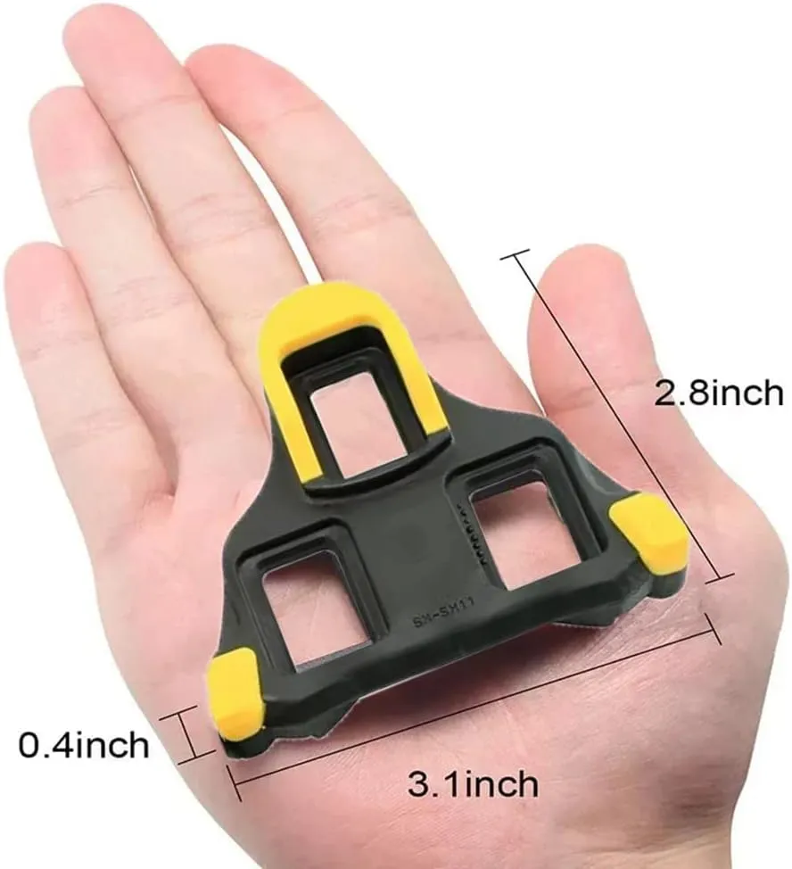 SPD SL Road Bike Pedal Cleat SM-SH10 SH11 SH12 Compatible with Shimano SPD-SL Bike Cleats Shoes Pedal Cycling Cleats Speed System